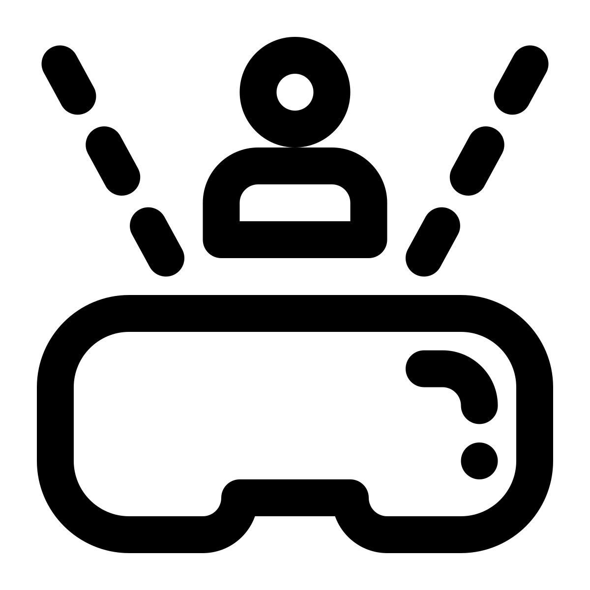 gafas de realidad virtual icon