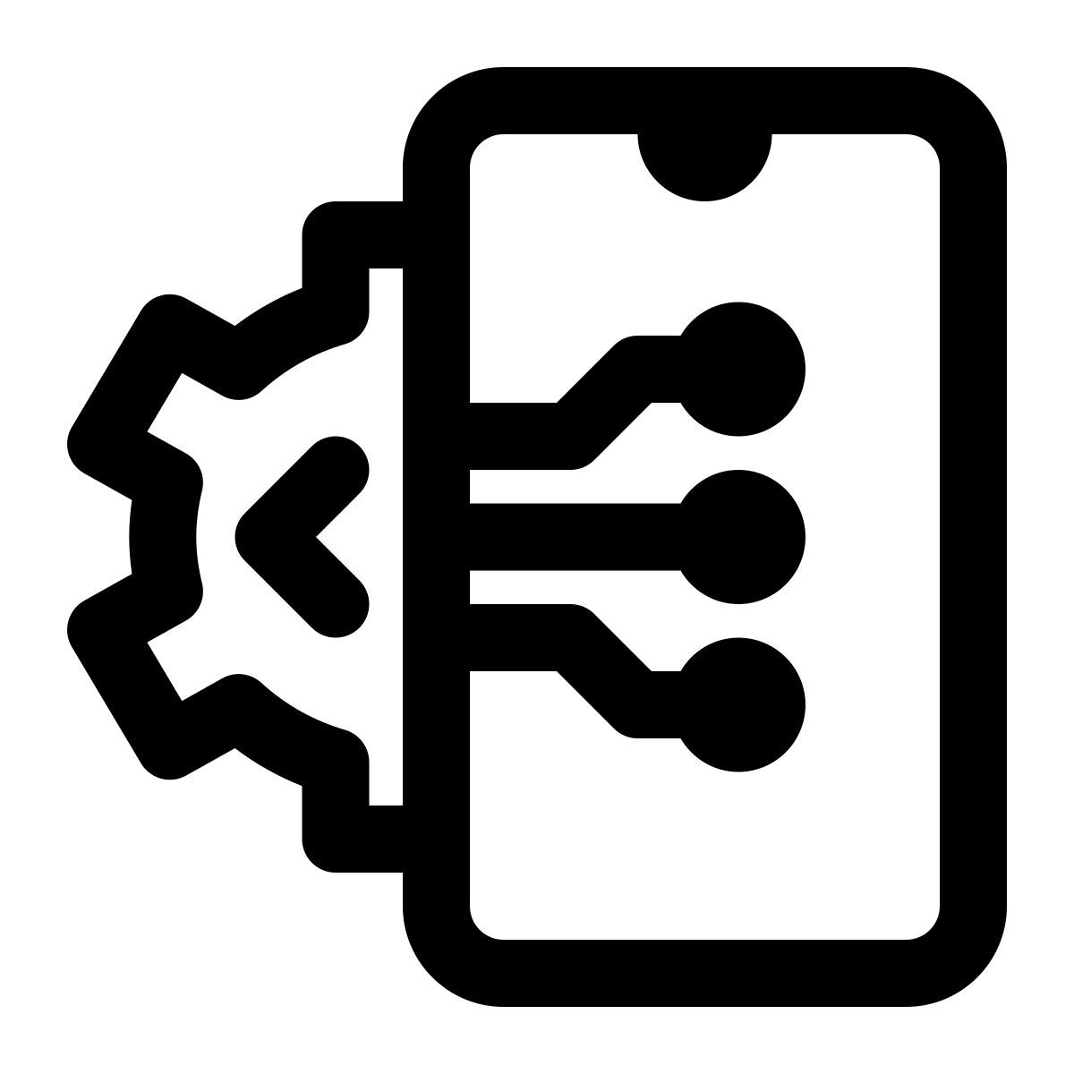 backend mobile app icon