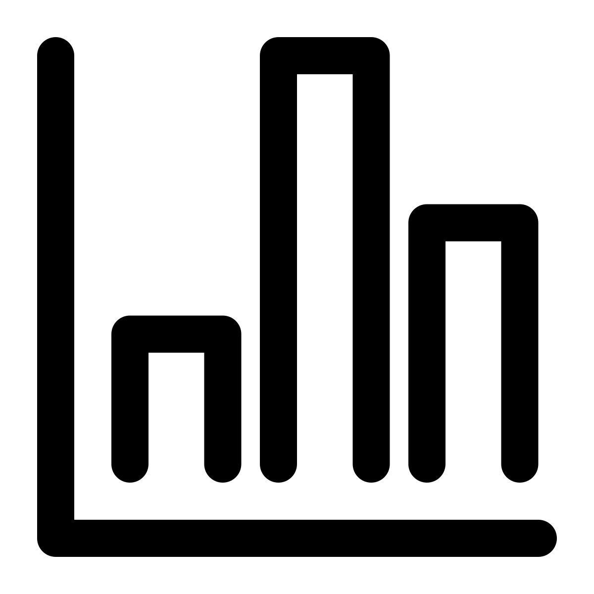 bar chart icon