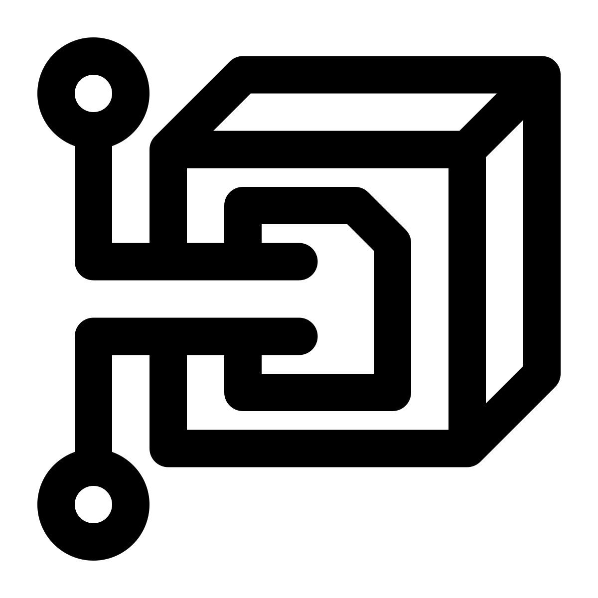 blockchain data icon