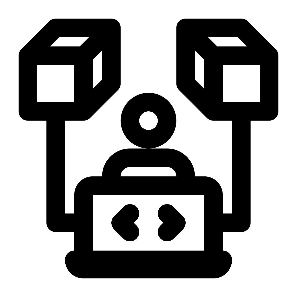 blockchain developer icon