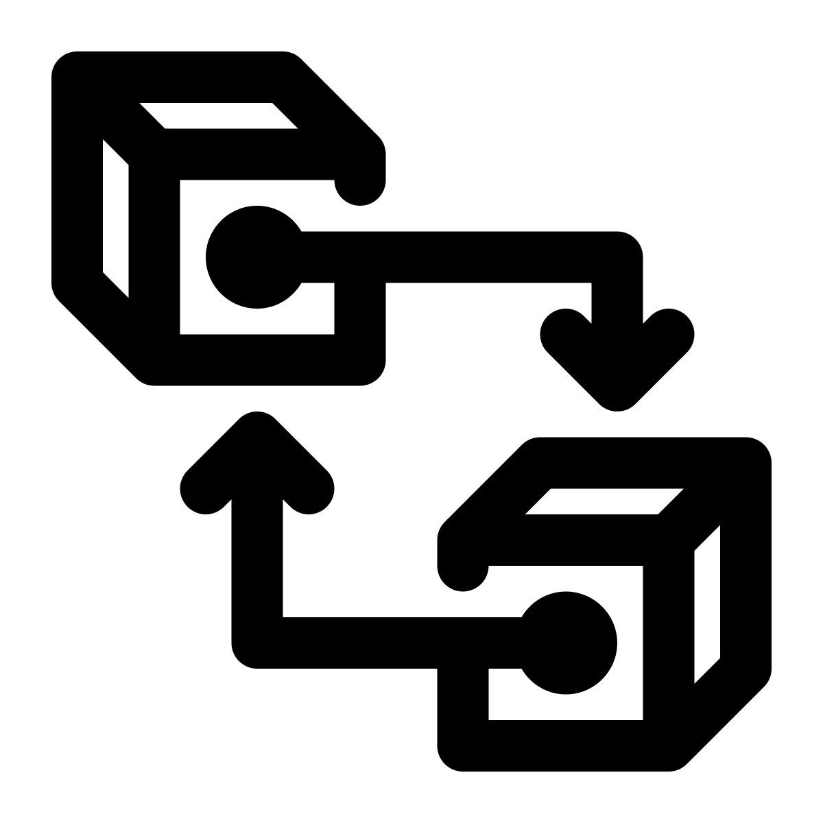blockchain transactions icon