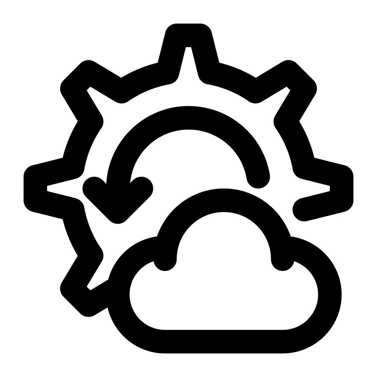 procesamiento en la nube icon