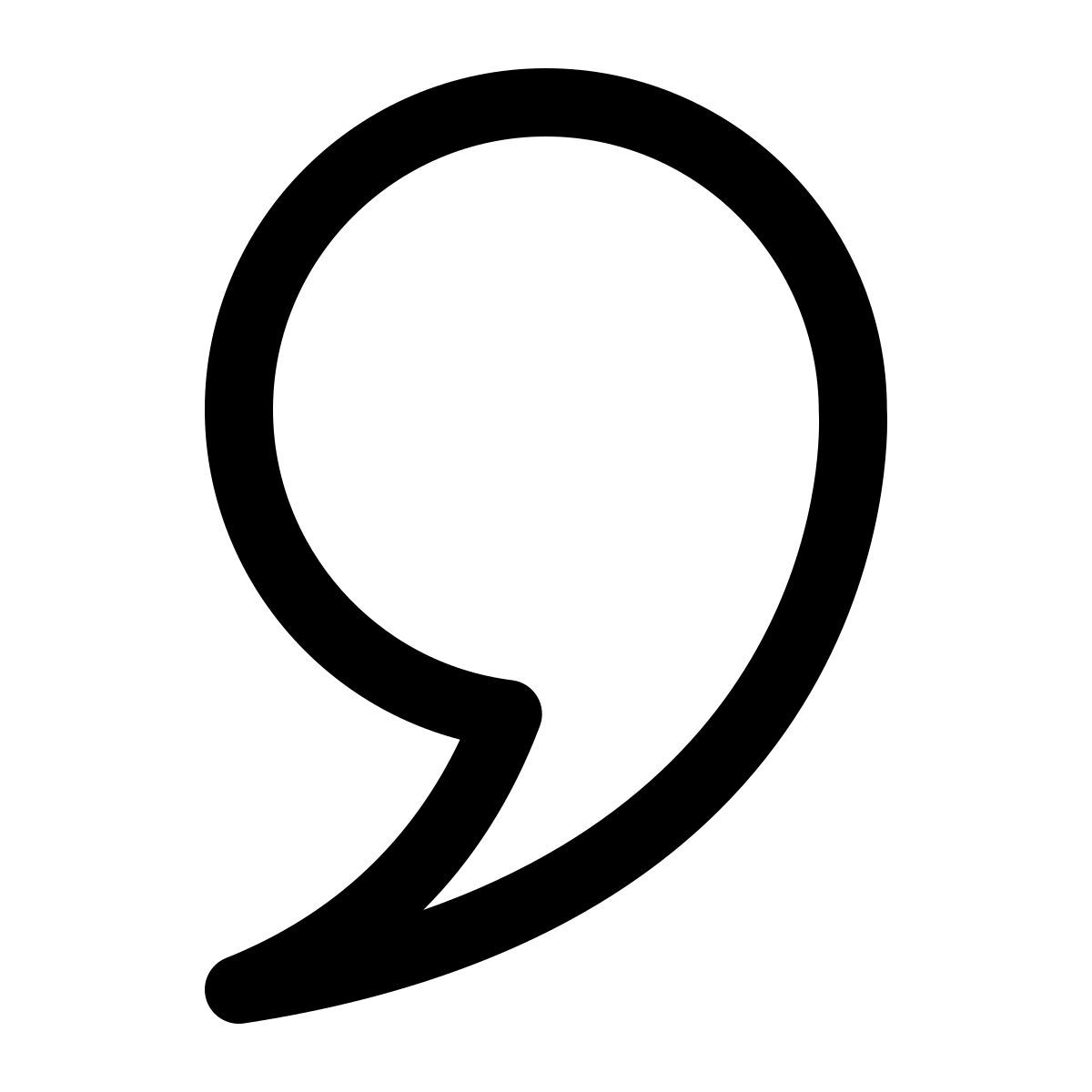 comma icon