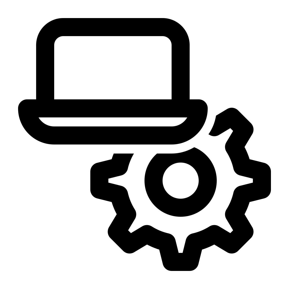 paramètres de l'ordinateur icon