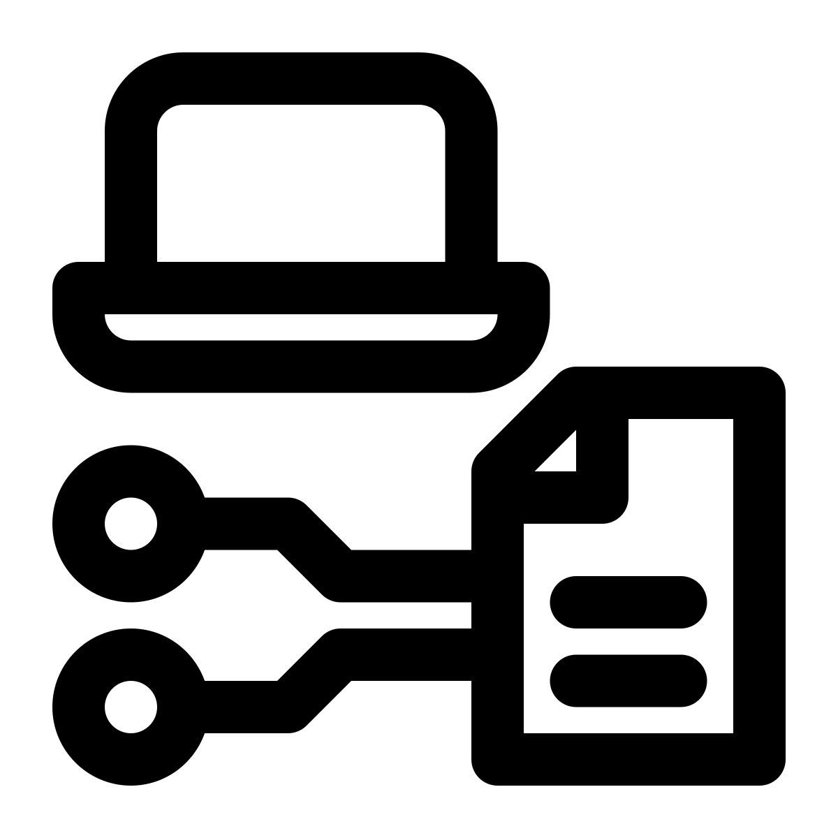 application de données icon