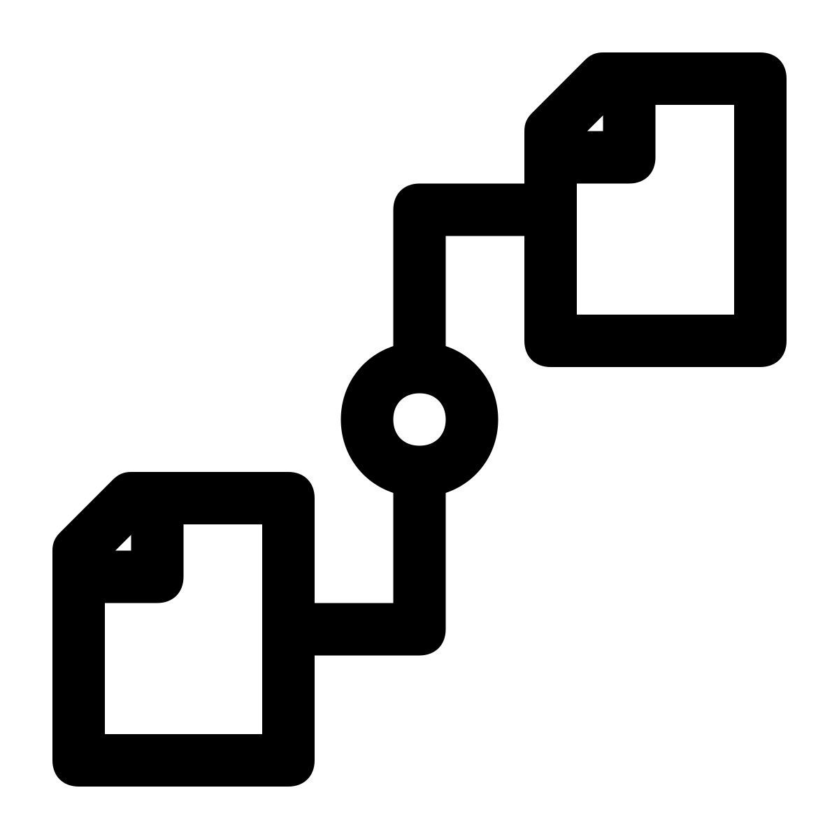 data correlation icon