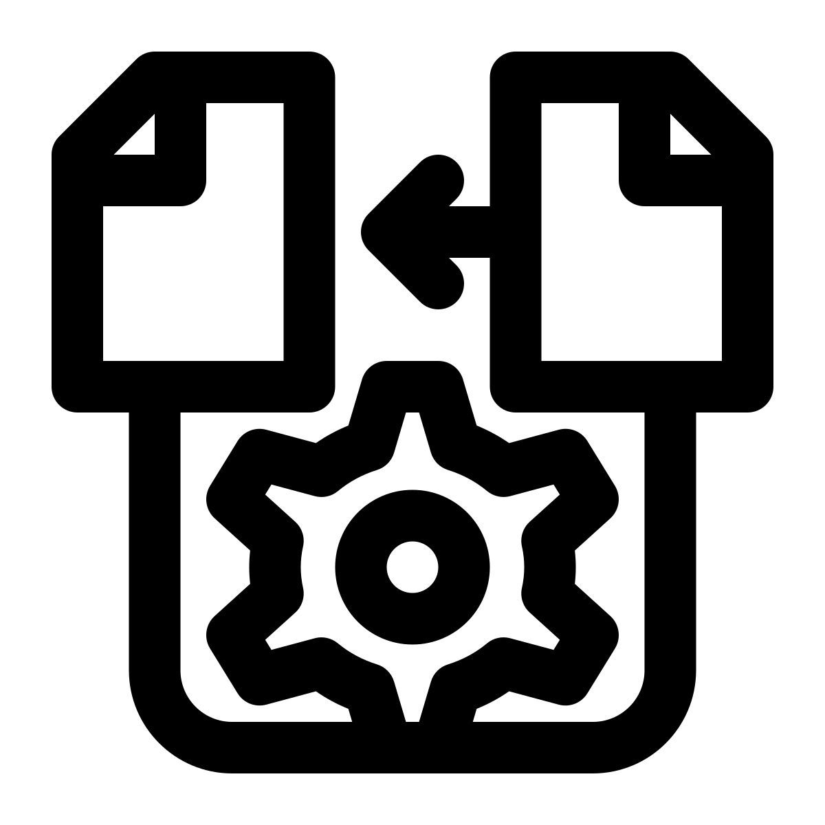 data processing icon