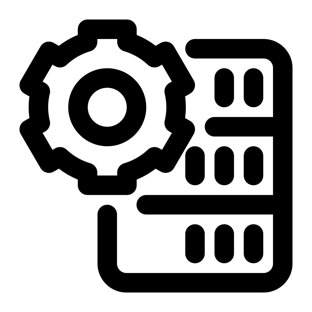 database configuration icon