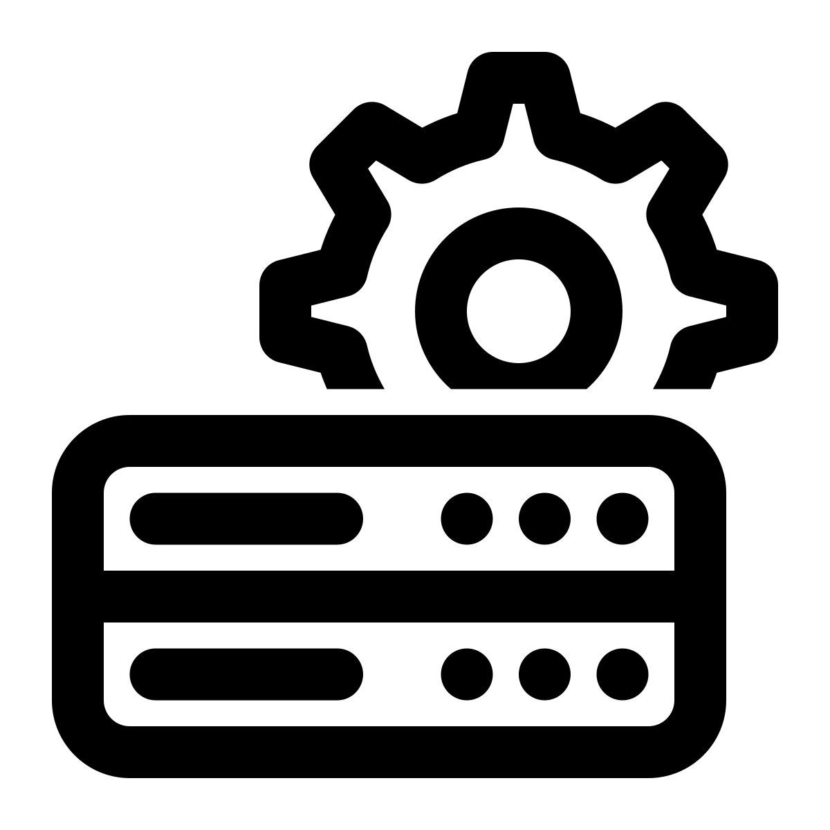 Configuración de la base de datos icon