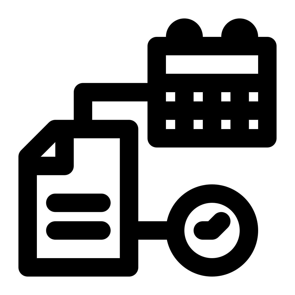 date time values icon