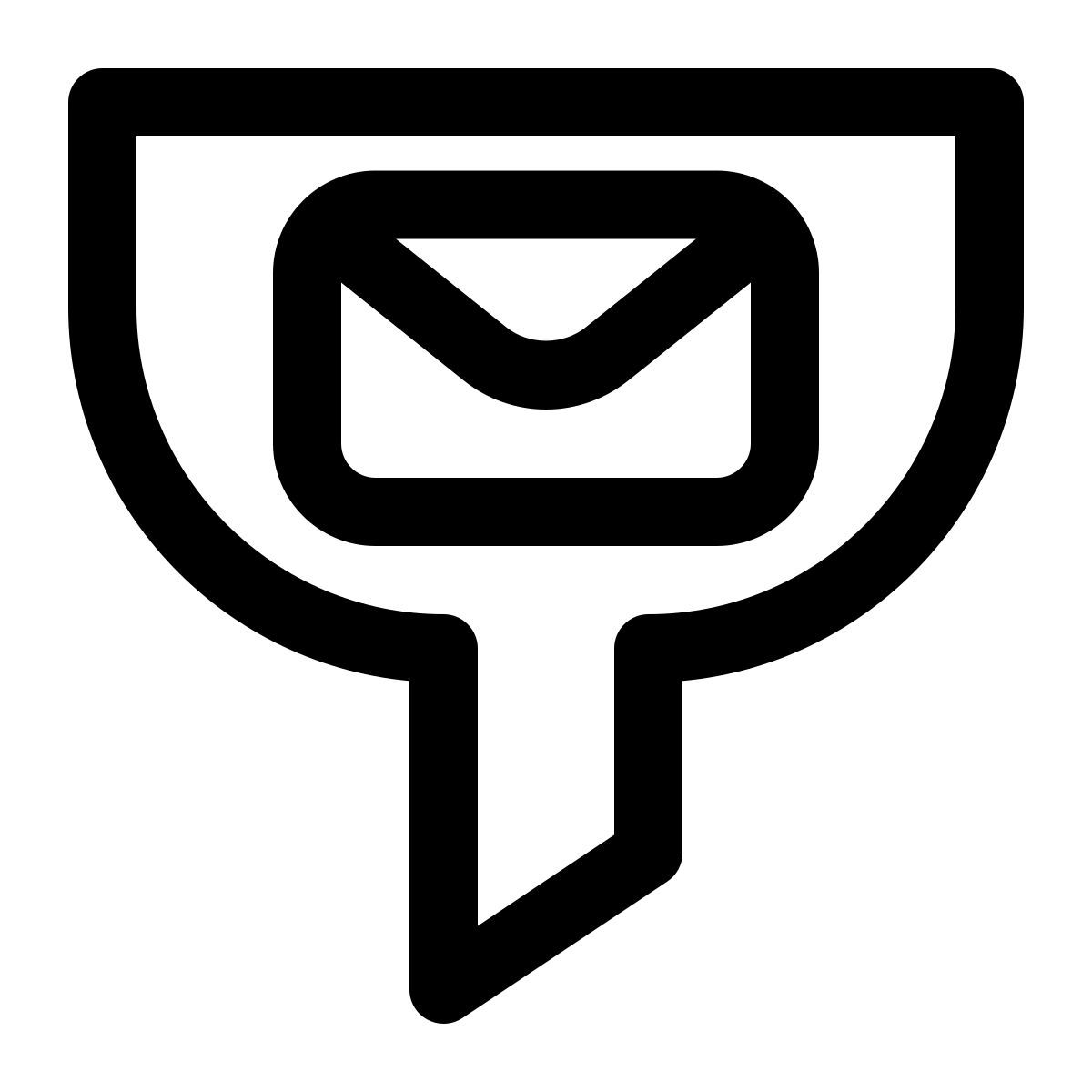 email filter icon