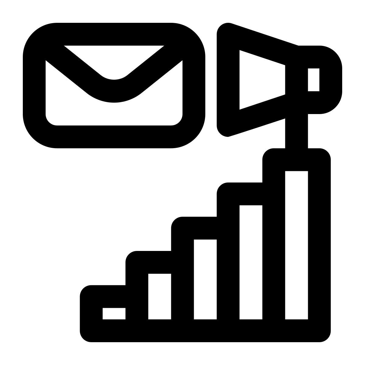 e mail marketing bericht icon