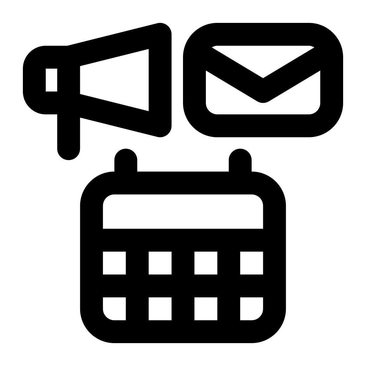 이메일 마케팅 일정 icon