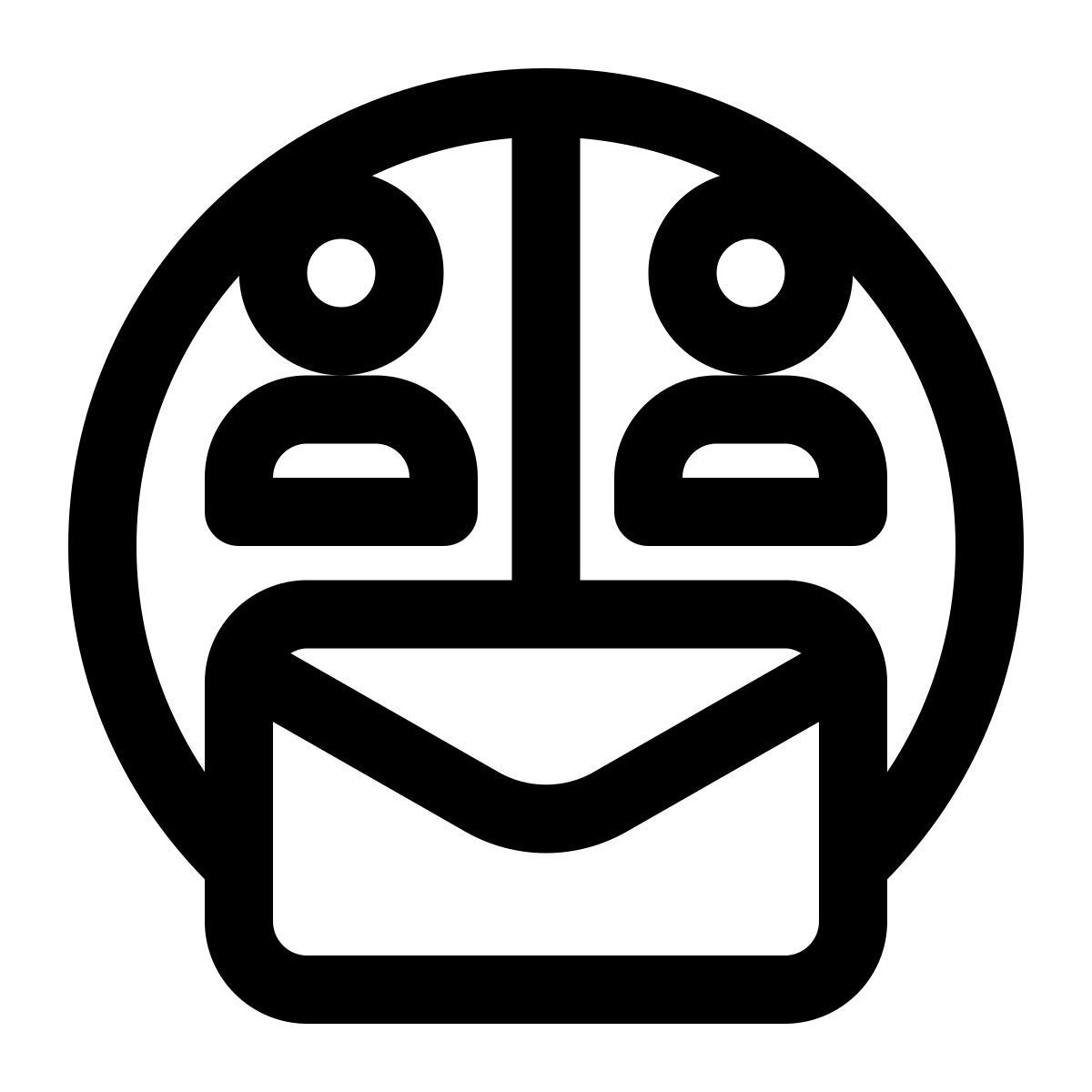 segmentación del marketing por correo electrónico icon