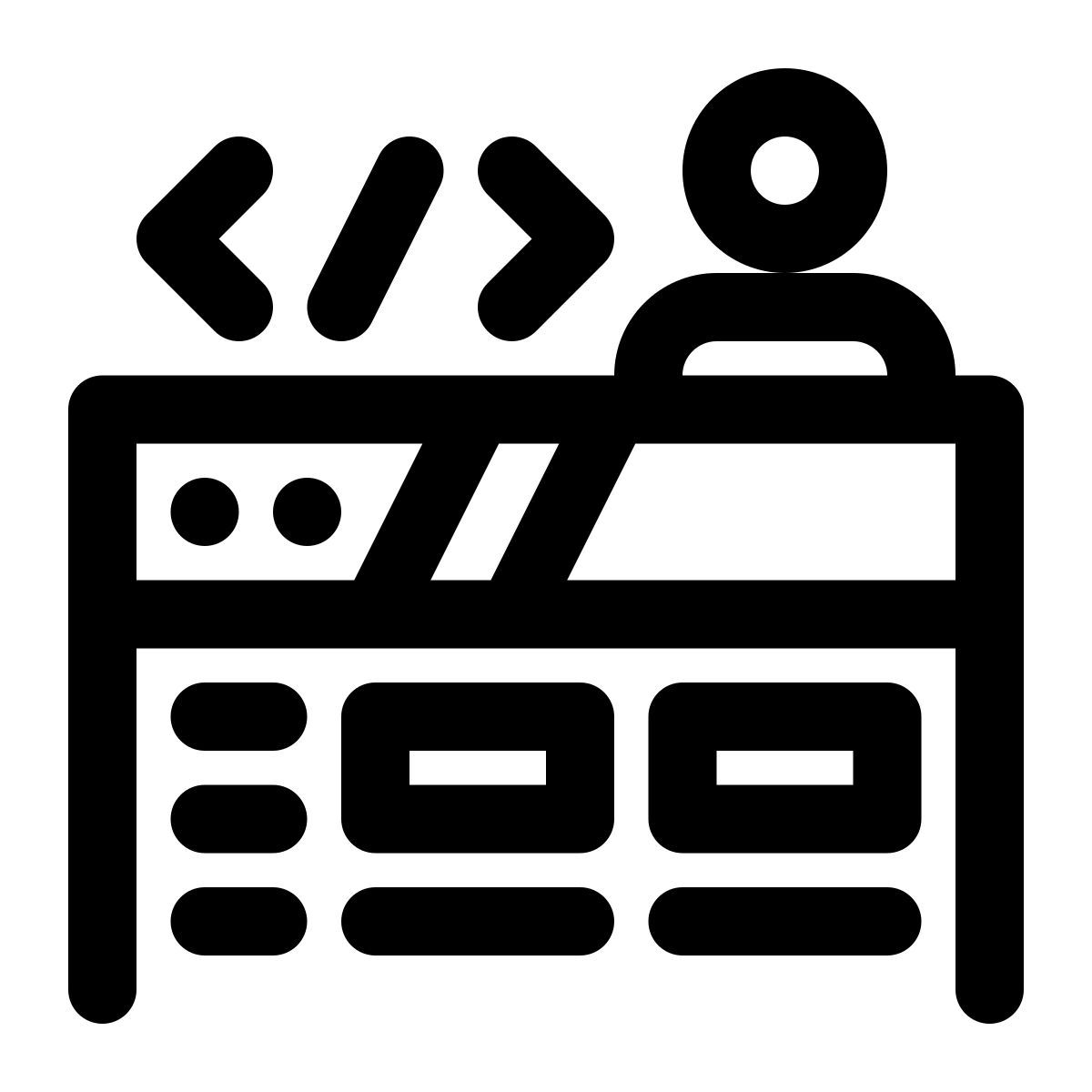 frontend developer icon