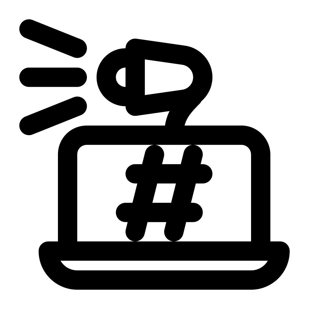 해시태그 아이콘