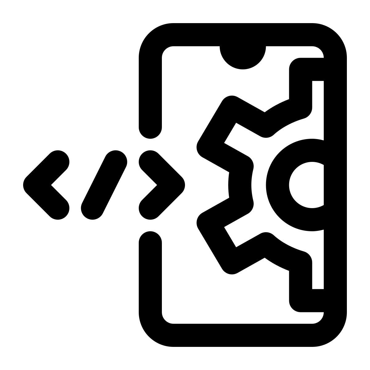 mobile development icon