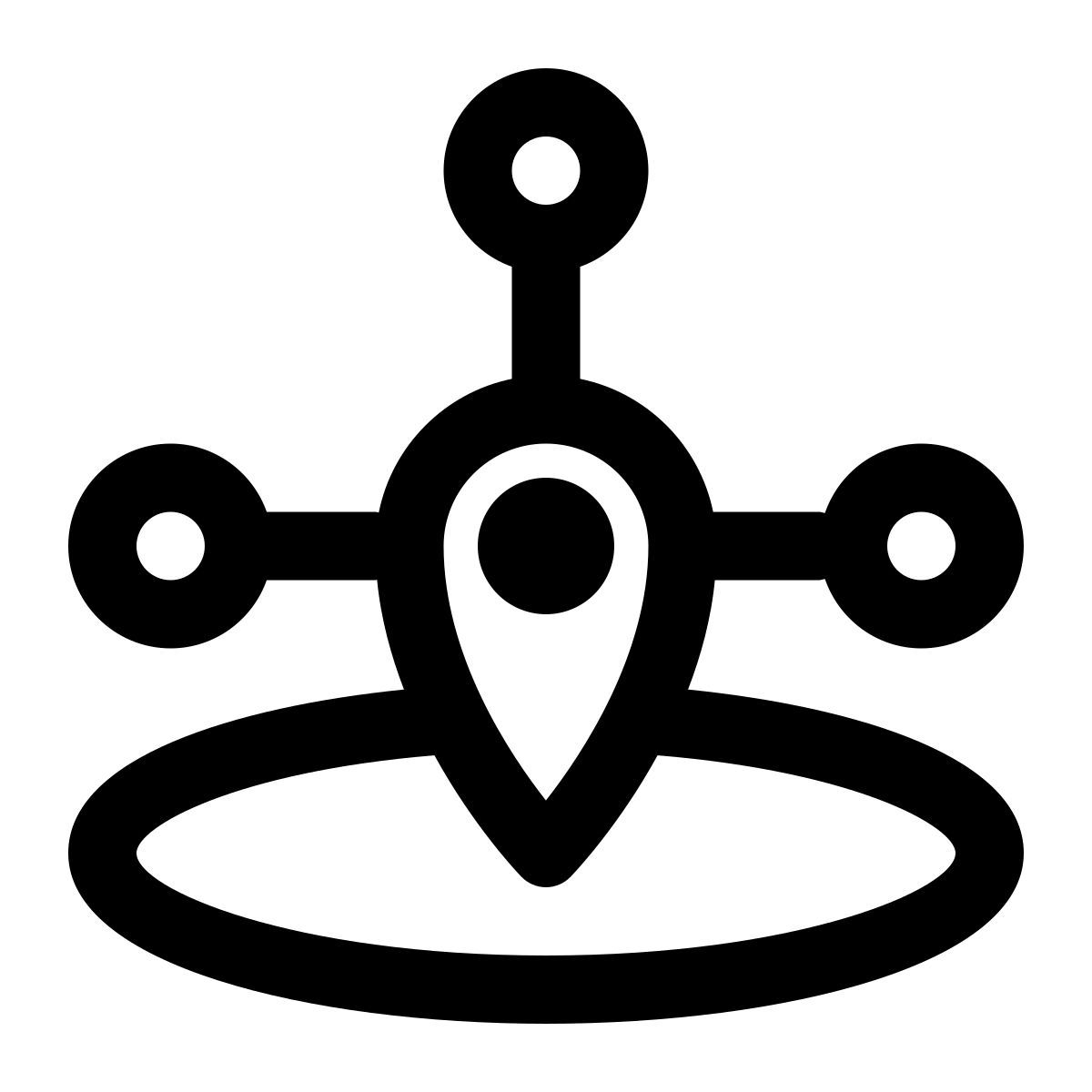 mapeamento de rede icon