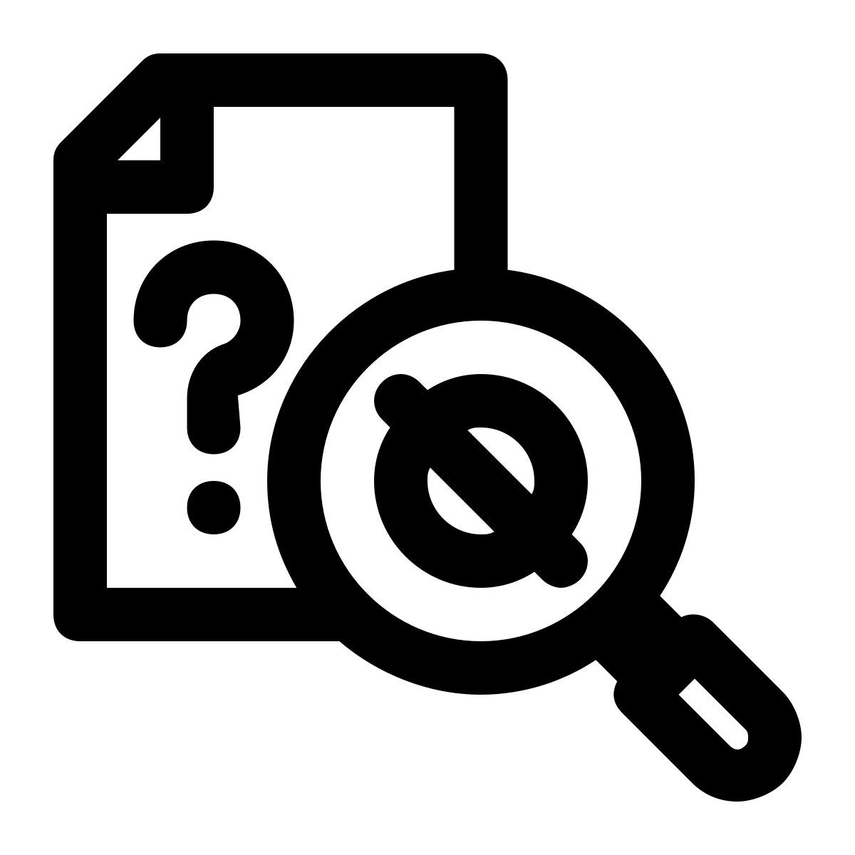 null hypothesis icon