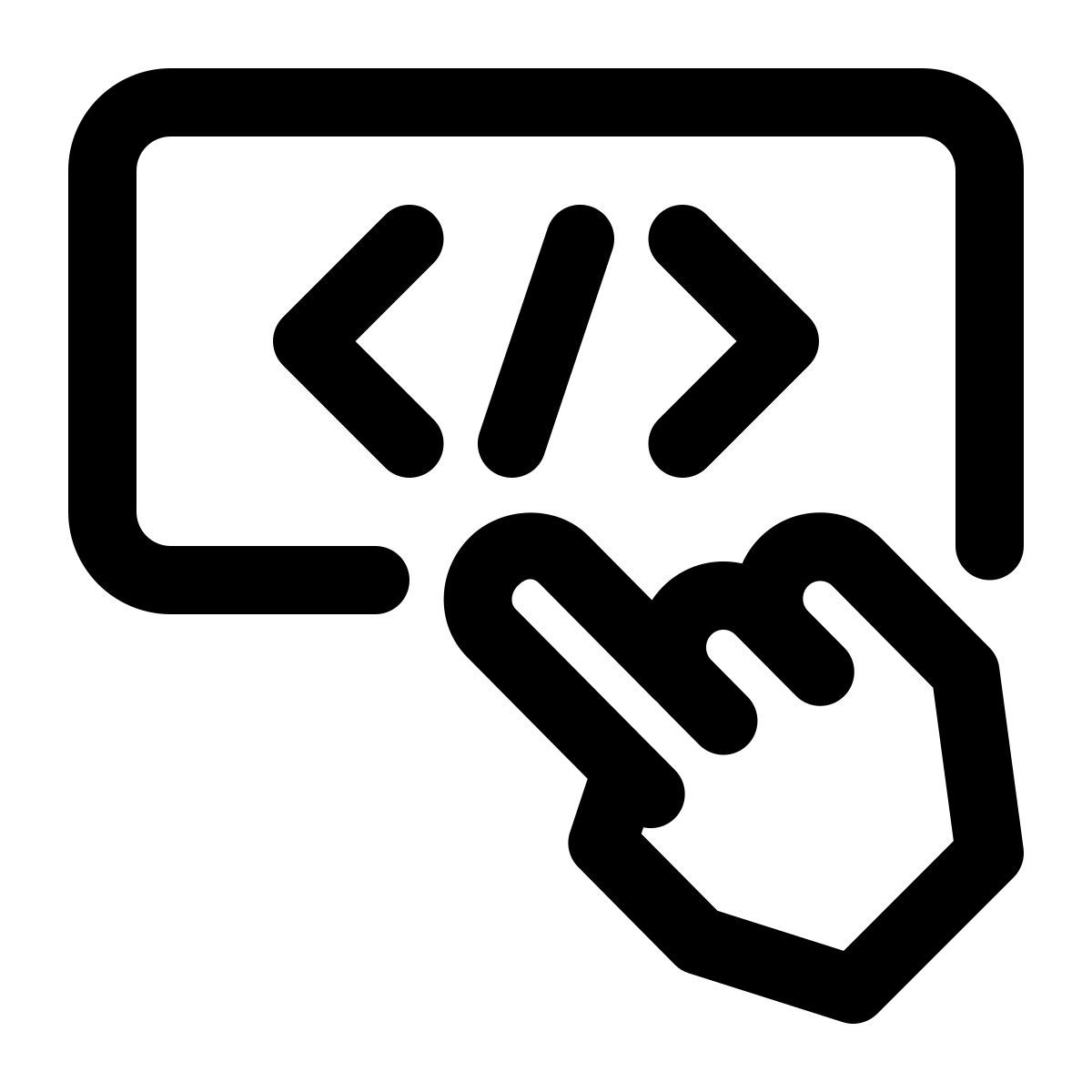 프로그램 작성 icon