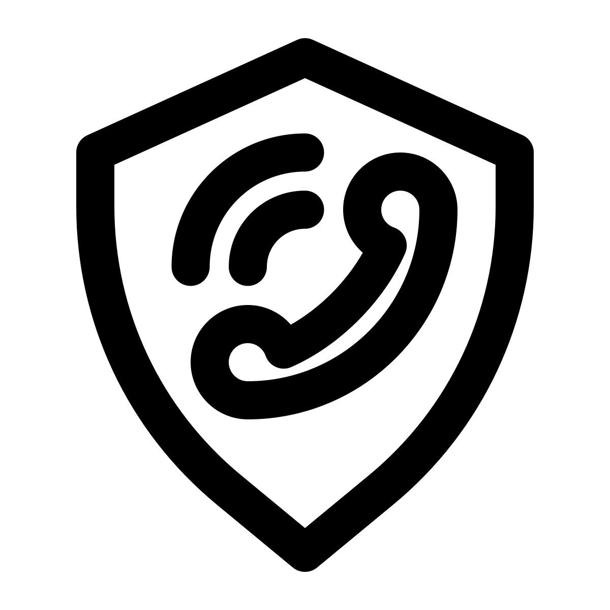 communication sécurisée icon