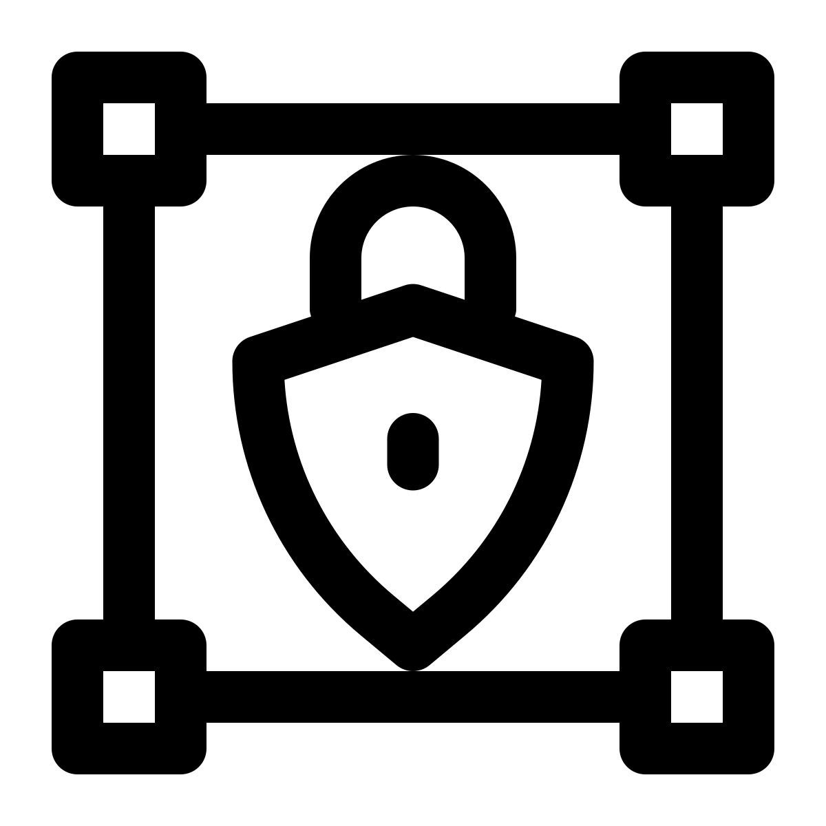 confine di sicurezza icon