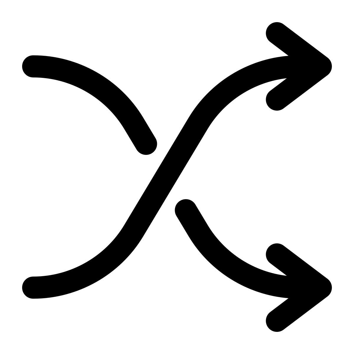 shuffle icon