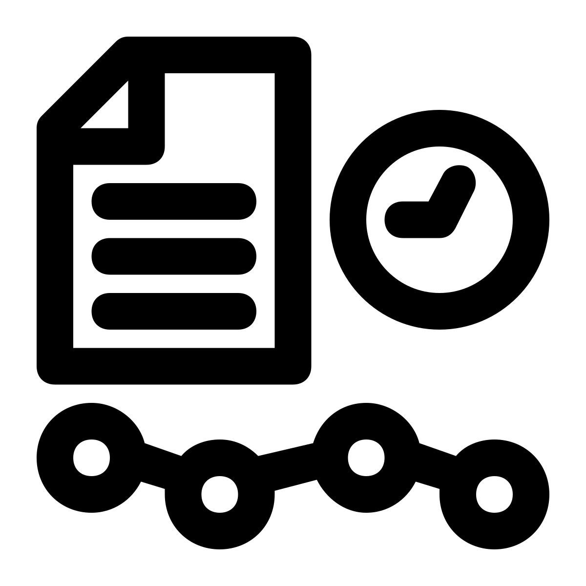 dati di serie temporali icon