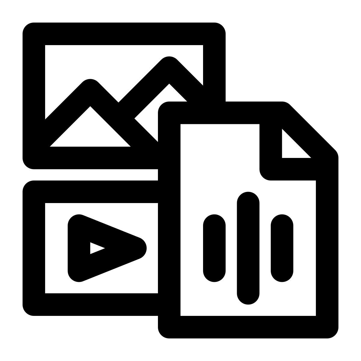 unstructured data icon