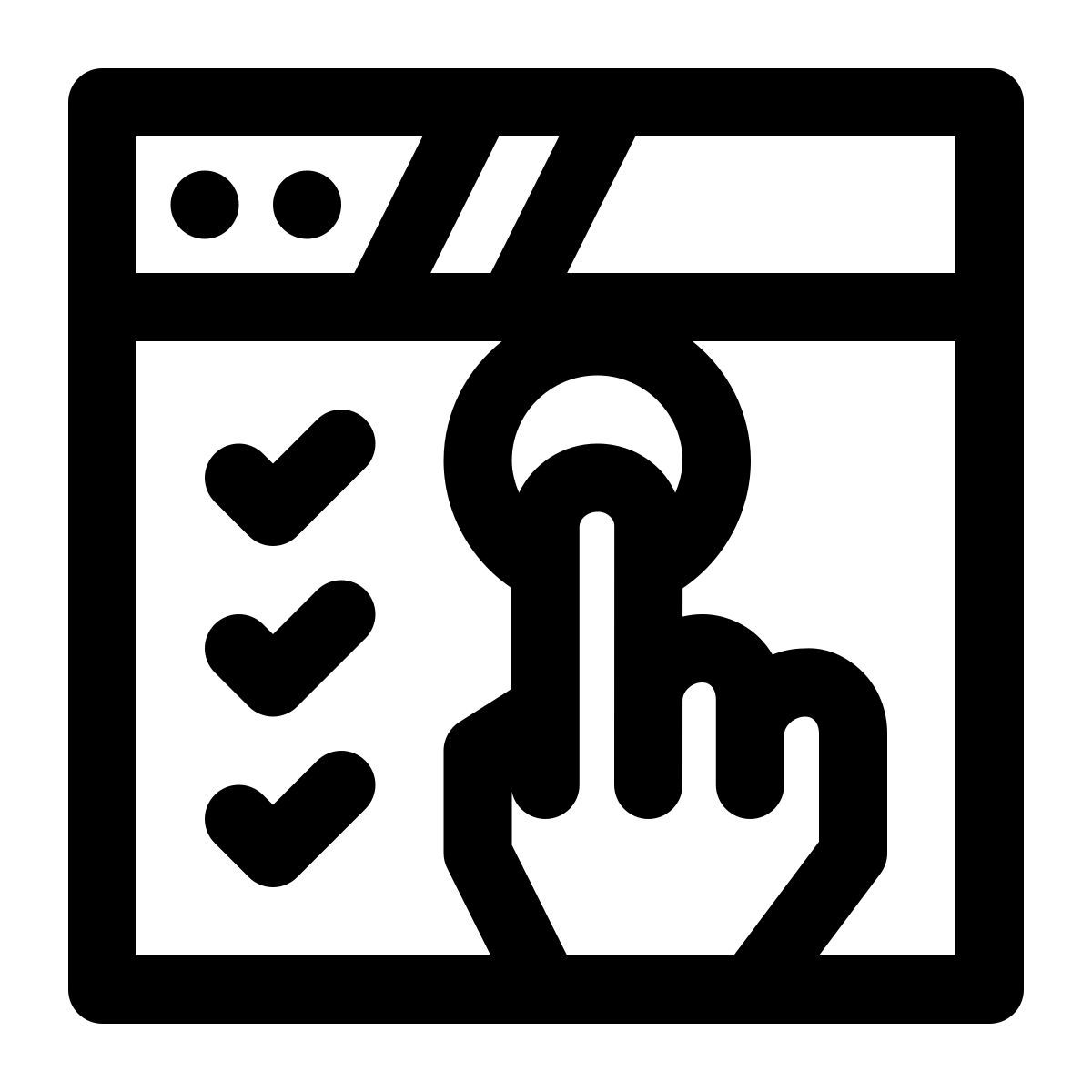 usability testing icon