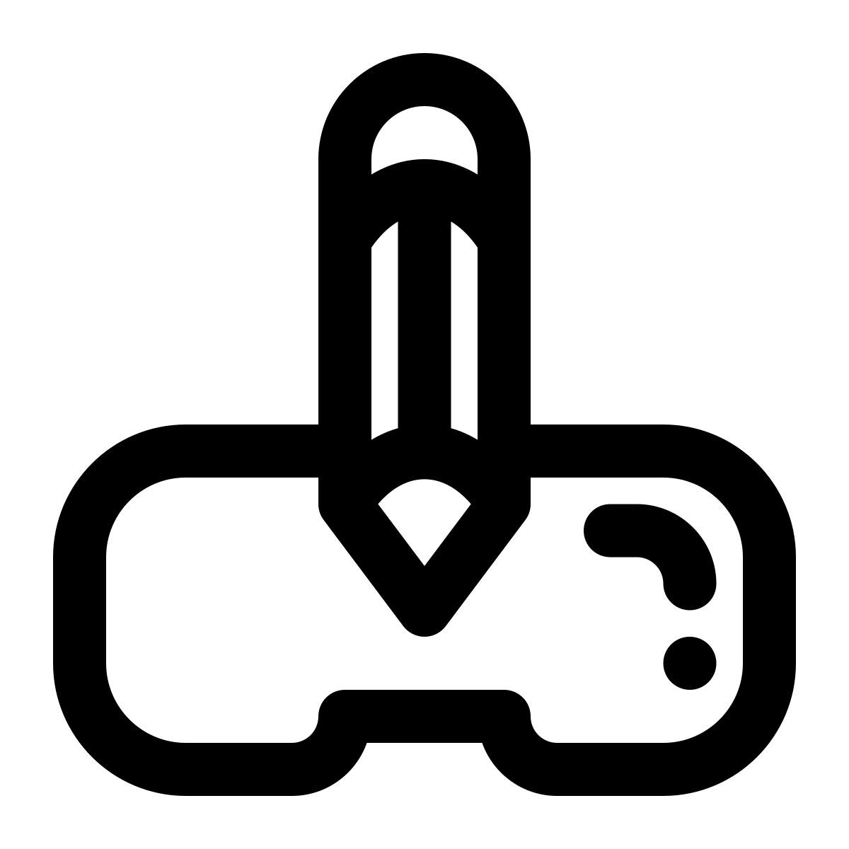 virtual reality design icon