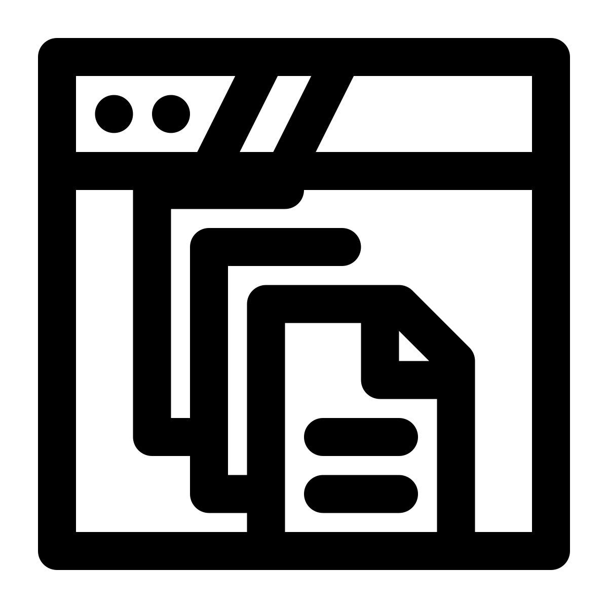 web data icon