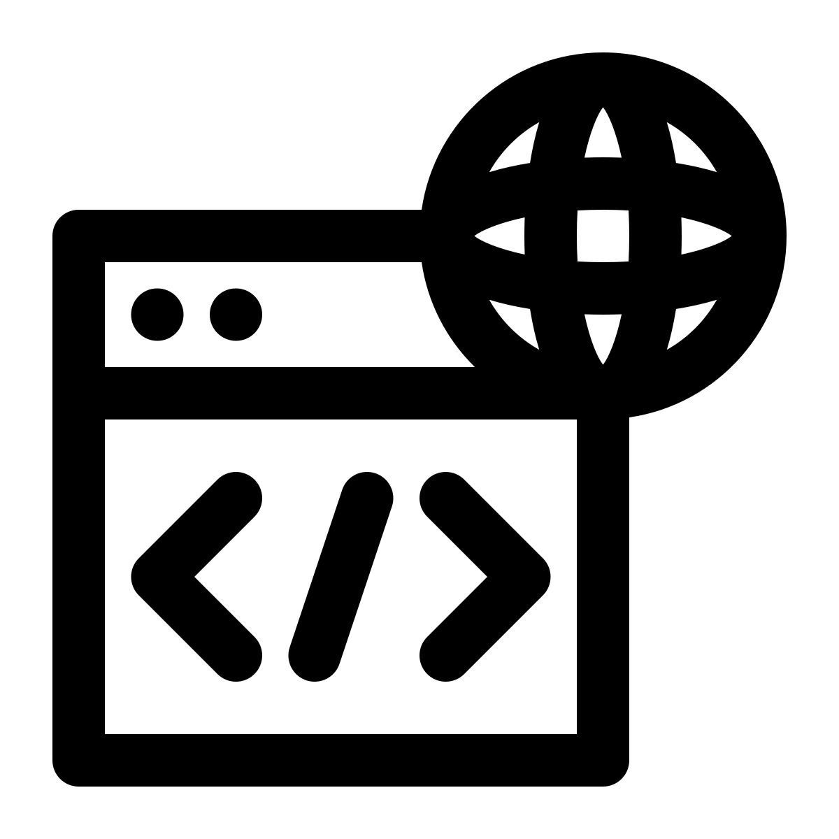 programação web icon