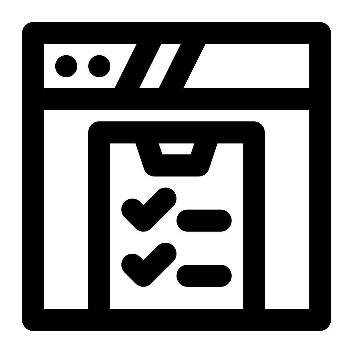 웹 테스트 icon