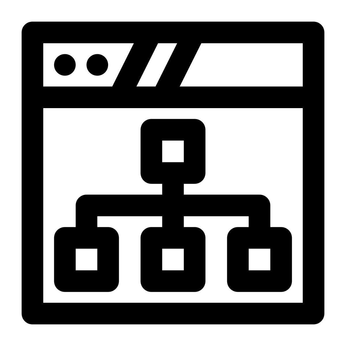 웹사이트 구조 icon