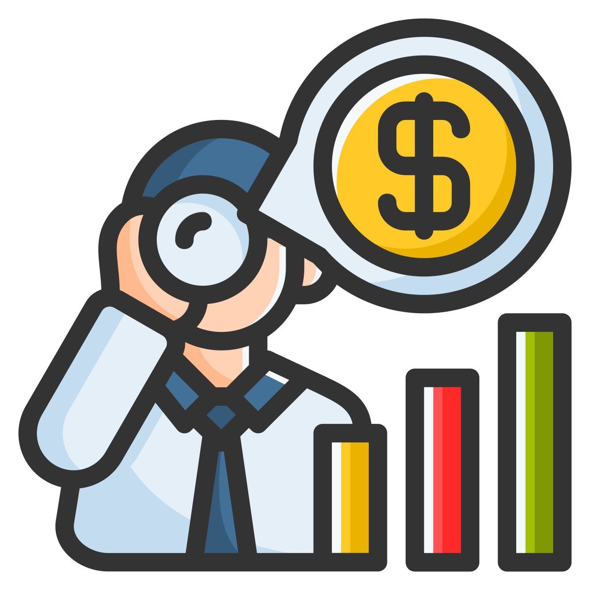 forecast analytics icon