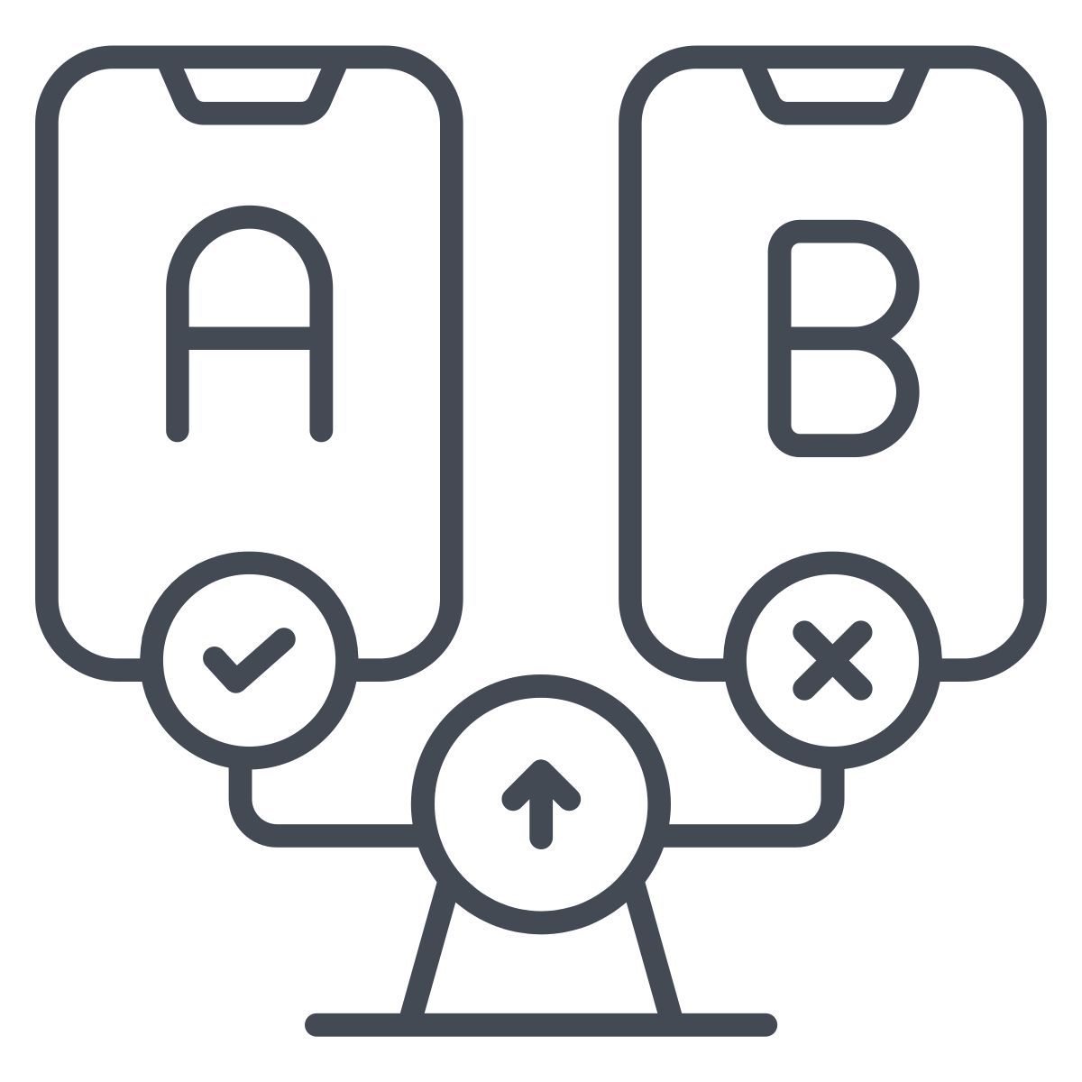 ab testing icon