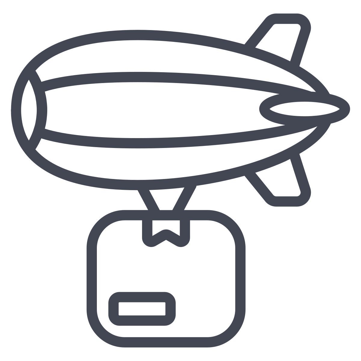airship cargo icon
