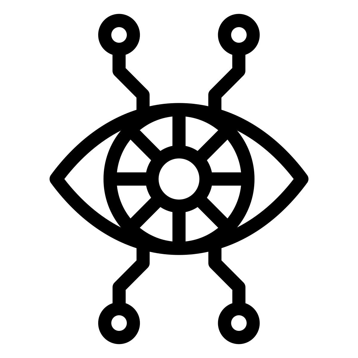artificial vision icon