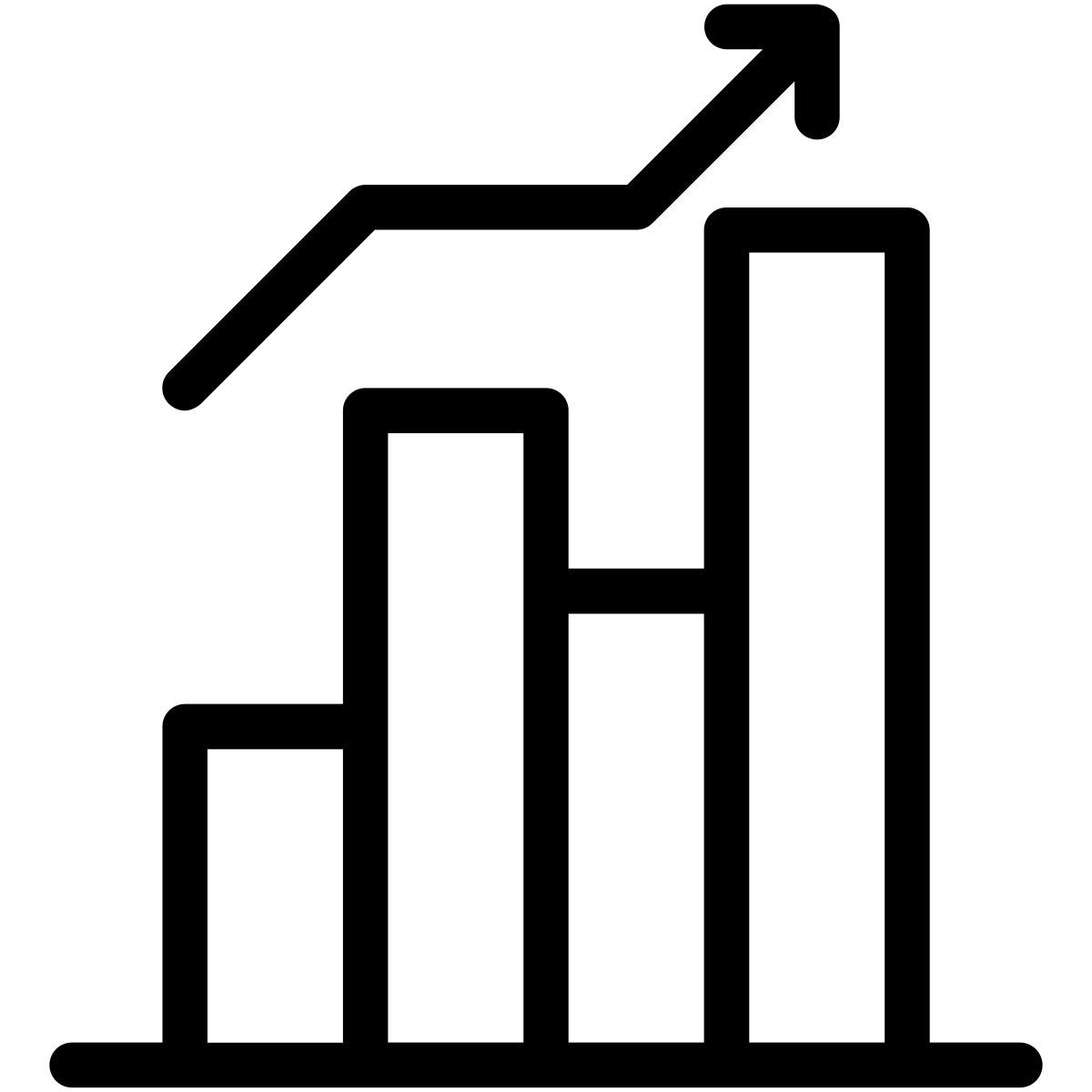 bar graph icon