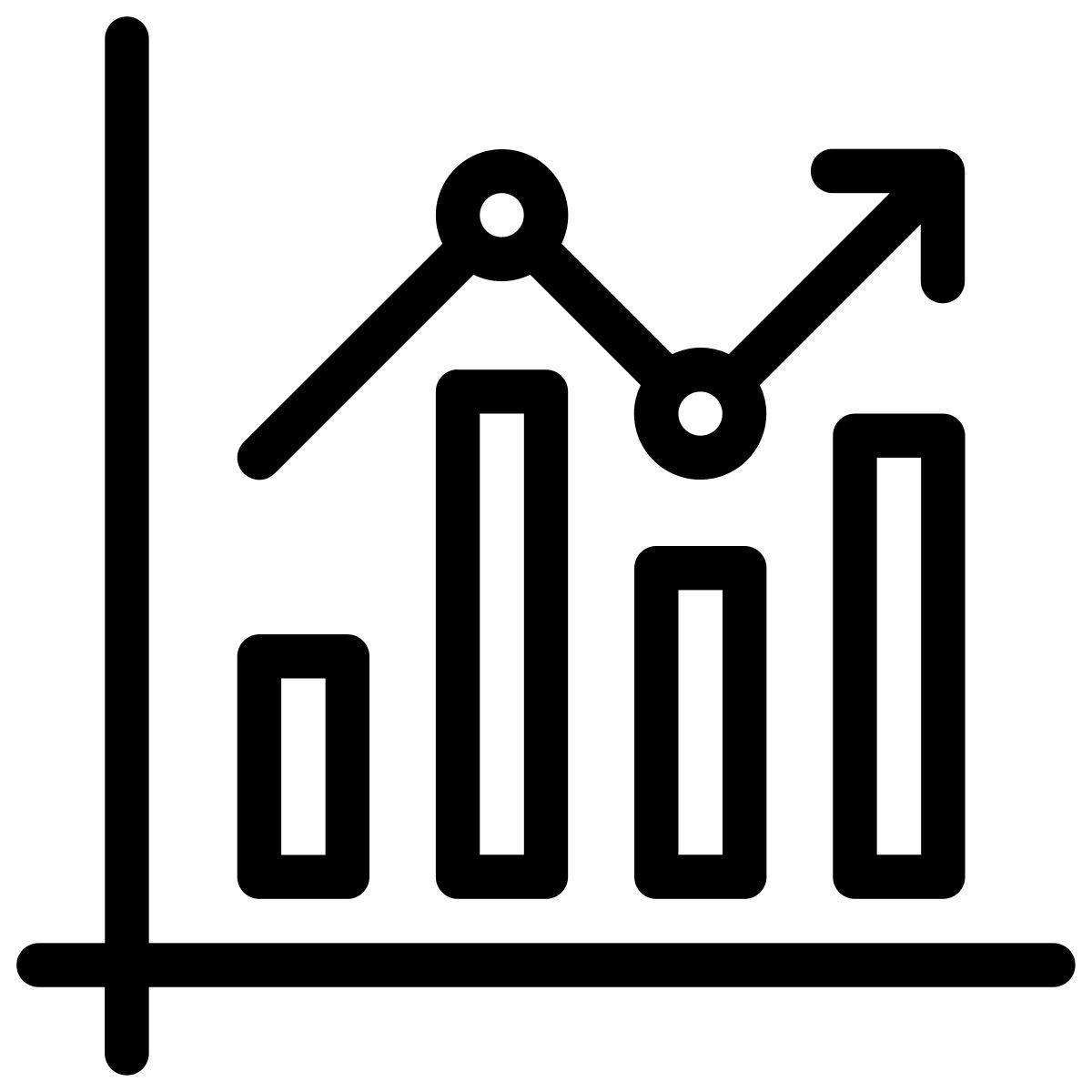 bar graph icon