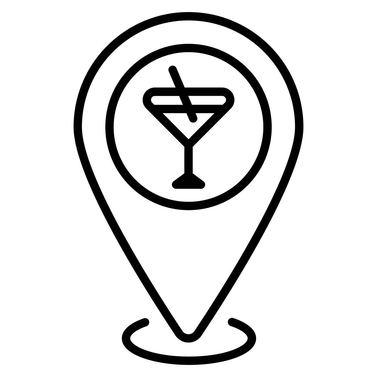 bar location icon