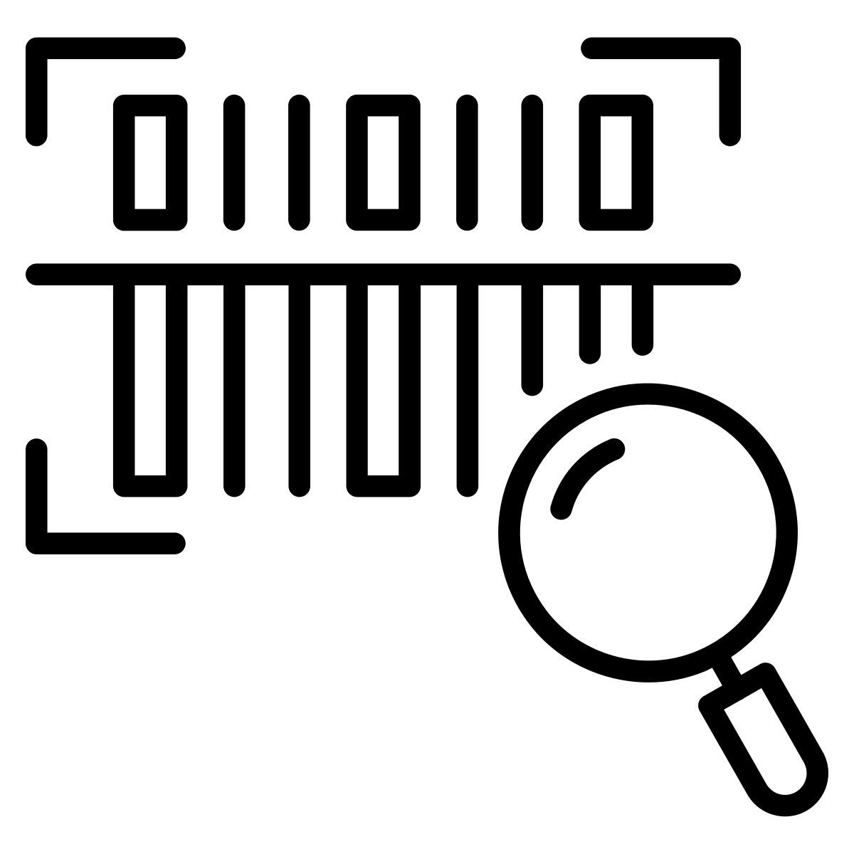 barcode search icon