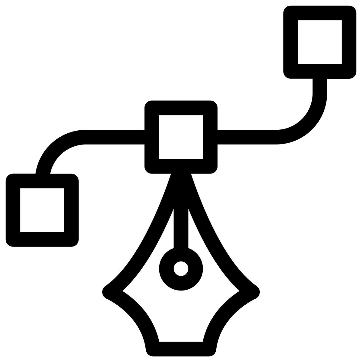 outil de bézier icon