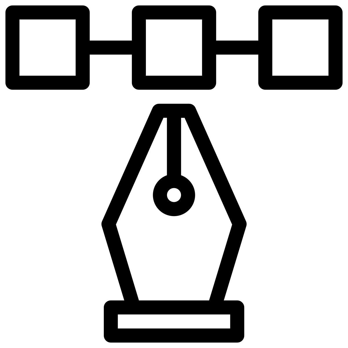 outil de bézier icon