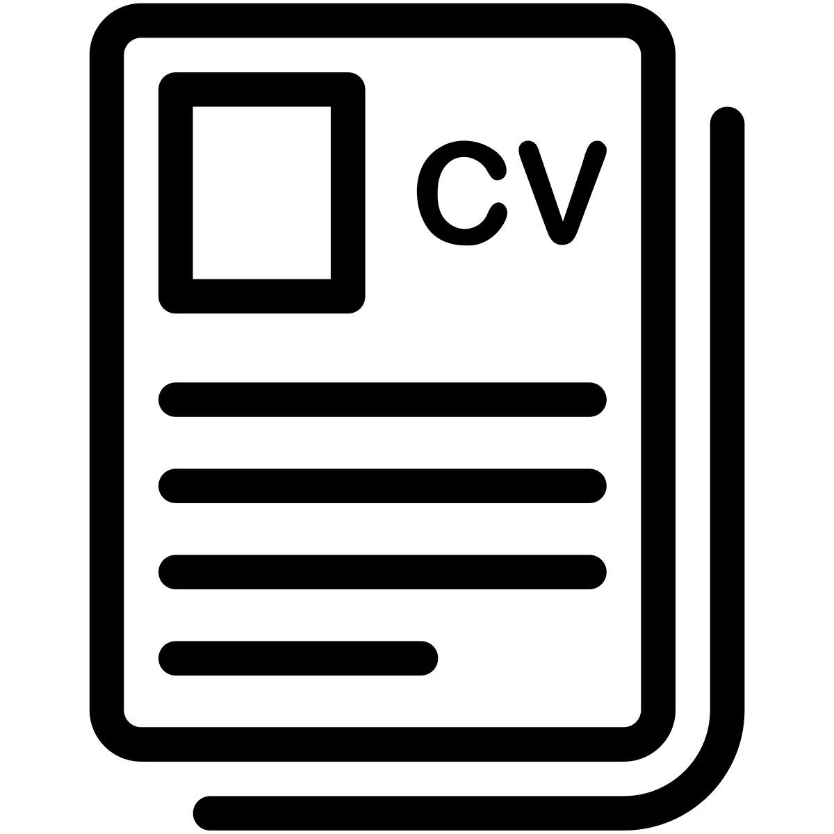 cv icon