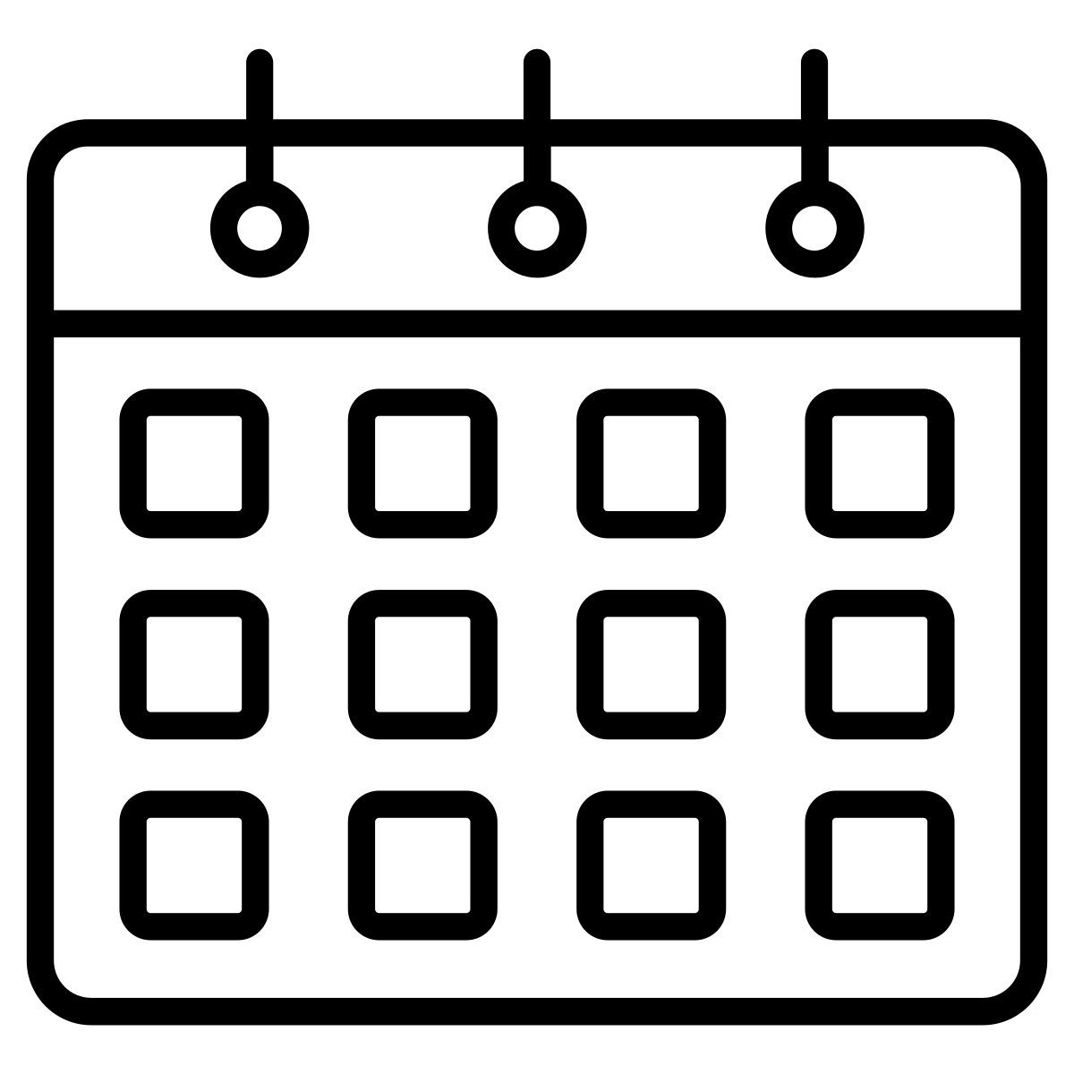 calendar icon