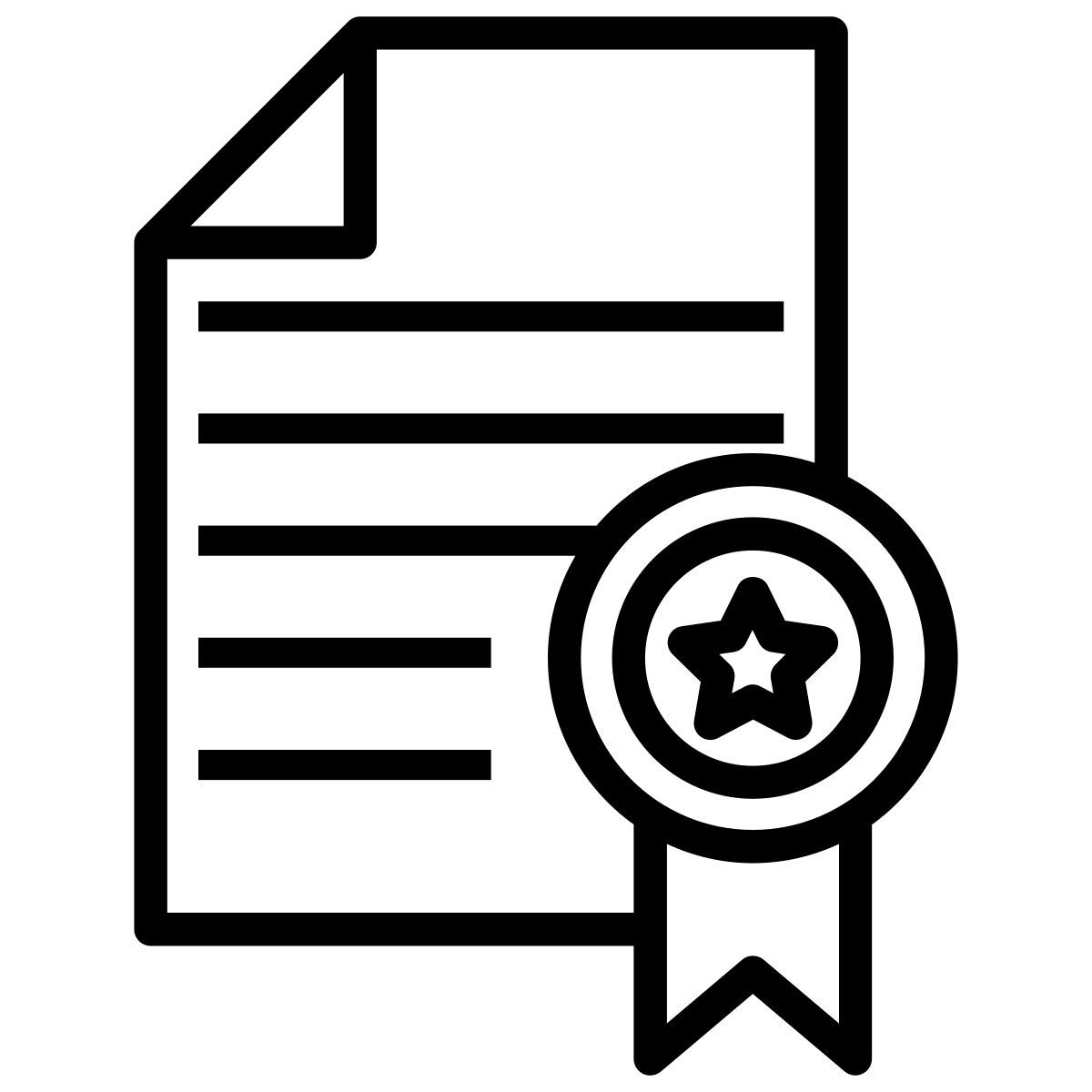 certificate icon