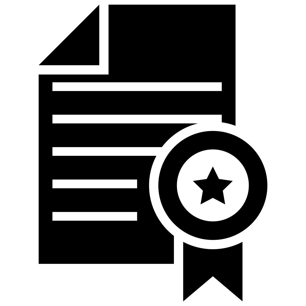 certificate icon